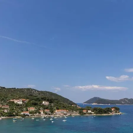 Апартаменты Miskovic - Duplex One Bedroom With Balcony And Sea View West Donje Celo